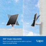 TP-LINK PANOU SOLAR PENTRU CAMERE TAPO TAPO A200, Captează energie