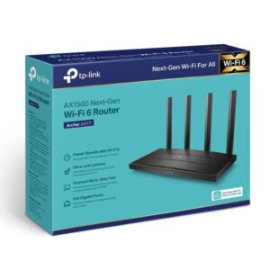 TP-Link Router Gigabit Dual-Band Wi-Fi 6 AX1500 ARCHER AX17