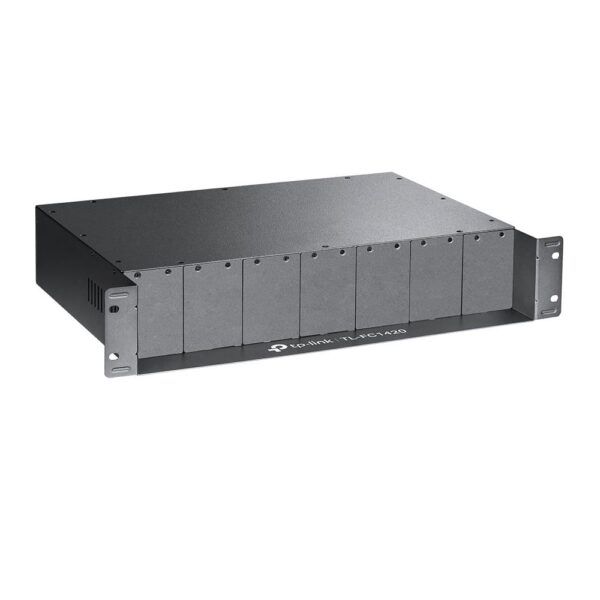 TP-Link sasiu rackmount, 14 sloturi, 2 ventilatoare - TL-FC1420