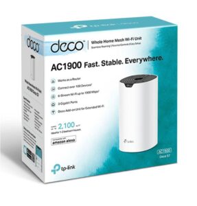 TP-Link Sistem Mesh Wi-Fi pentru întreaga casă AC1900 - DECO S7(3-PACK)