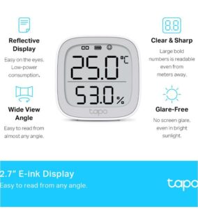 TP-LINK TAPO T315, Monitor smart de temperature si umiditate