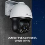 TP-LINK VIGI 4MP Outdoor PAN/TILT Network Camera, VIGI C540 (4mm)