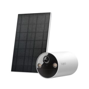 TPL Solar-Powered Security Camera Kit TC82, 1/2.8" Progressive Scan - TC82 KIT