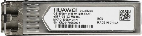 TRANSCEIVER OPTIC HUAWEI eSFP-GE-SX-MM850, (850nm, 0.55km, LC) - HU02315204