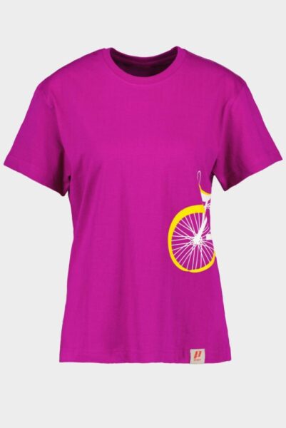 TRICOU BICICLETA 1/2 DAMA M - TPG23BICI12-MOV_M