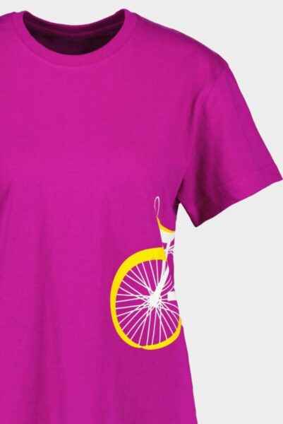 TRICOU BICICLETA 1/2 DAMA S - TPG23BICI12-MOV_S