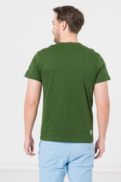 TRICOU CASUAL MOLDOVEANU BARBATI BOTTLE GREEN-L - PS2122-00-06BGM-L