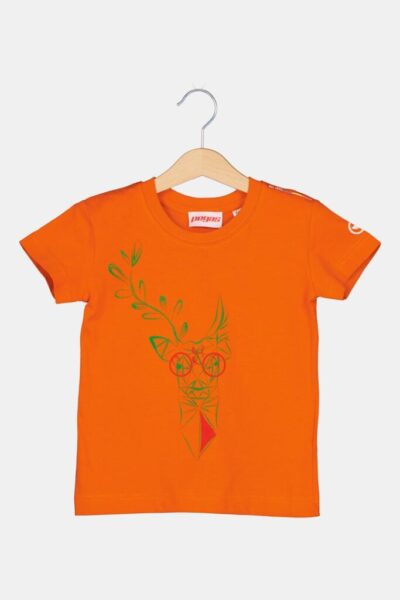 TRICOU CERB FAMILIE COPII ORANGE-10 - PS2122-01-2-CF-10