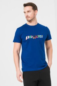 TRICOU LOGO MULTICOLOR BARBATI ROYAL BLUE-L - PS2122-00-1-LMR-L