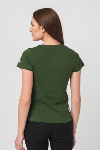 TRICOU LOGOMULTICOLOR FEMEI BOTTLE GREEN-L - PS2122-01-1-MG-L