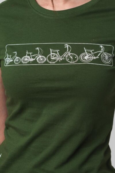 TRICOU MULTIBIKE PEGAS FEMEI BOTTLE GREEN-XS - PS2122-01-1-MG-XS