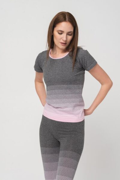 TRICOU PEGAS GREY PINK-L - PS2122-23-GPNK-L