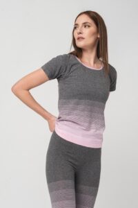 TRICOU PEGAS GREY PINK-M - PS2122-23-GPNK-M