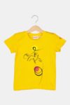 TSHIRT CASUAL C CAL PEGAS YELLOW-10 - PS2122-01-2-4CP-10