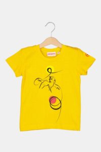 TSHIRT CASUAL C CAL PEGAS YELLOW-8 - PS2122-01-2-4CP-8