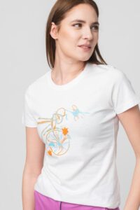 TSHIRT CASUAL F BICICLETA COLOR WHITE-M - PS2122-01-1-0WBC-M