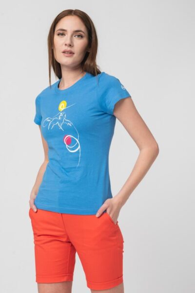 TSHIRT CASUAL F CAL PEGAS AZURE-M - PS2122-01-1-14C-M