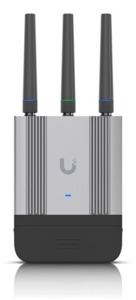Ubiquiti UMR-Industrial. Router rețea celulară, Negru, Gri