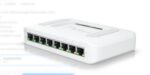 Ubiquiti UniFi 8 port switch, USW-LITE-8-POE, 8 x 10/100/1000 Mbe