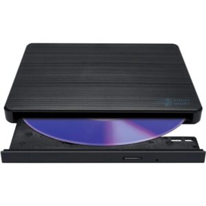 Ultra Slim Portable DVD-R Black Hitachi-LG GP60NB60.AUAE12B