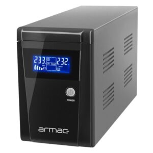 UPS ARMAC OFFICE O/1000F/LCD LINE-INTERACTIVE 1000VA 3X SCHUKO OUTLETS USB-B