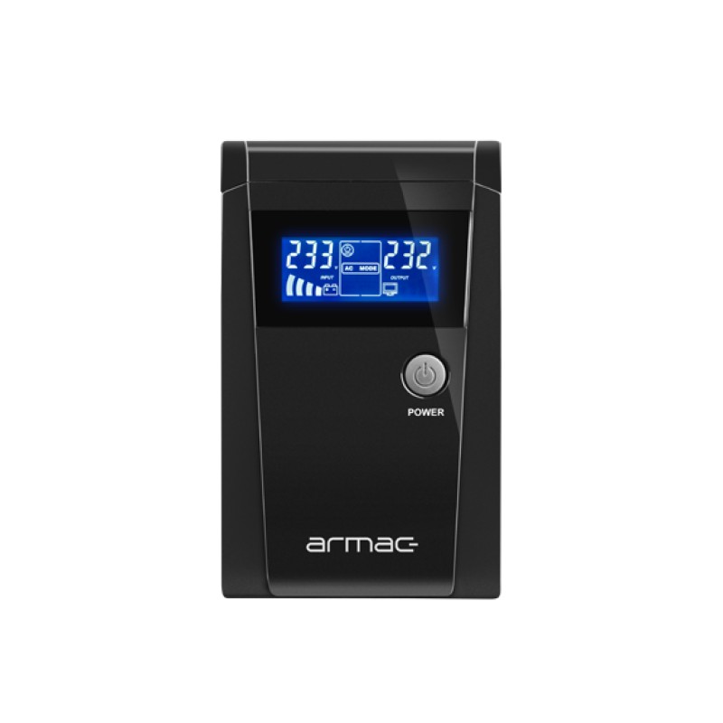 UPS ARMAC OFFICE O/650F/LCD LINE-INTERACTIVE 650VA 2X SCHUKO OUTLETS USB-B-01 UPS ARMAC OFFICE O/650F/LCD LINE-INTERACTIVE 650VA 2X SCHUKO OUTLETS USB-B - imagine 1