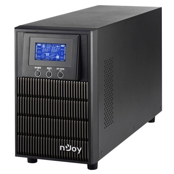 UPS nJoy Aten PRO 2000, 2000VA/ 1800W, On-line, LCD Display - PWUP-OL200AP-AZ01B