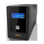 UPS nJoy Cadu 850, 850VA/480W, Afisaj LCD cu ecran tactil - UPCMTLS685TCAAZ01B