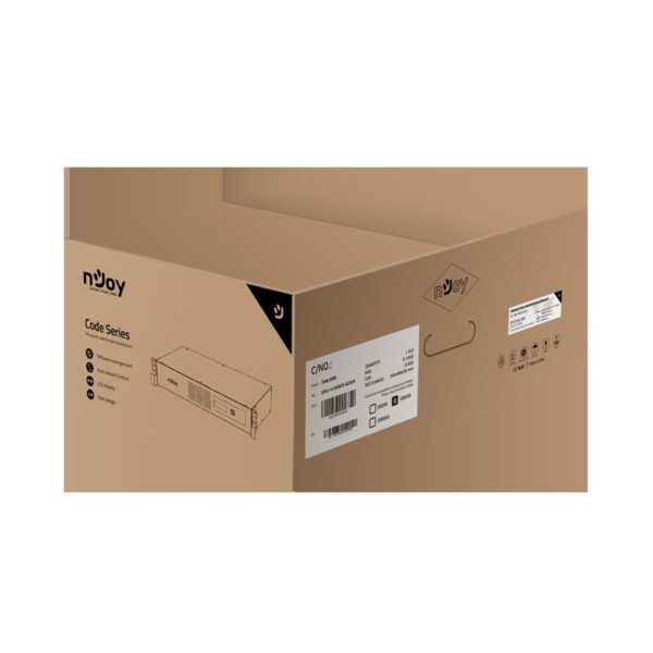 UPS nJoy Code 1000, 1000VA/600W, Frecventa: 50/60 Hz - UPLI-LI100CO-AZ01B