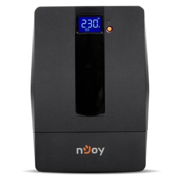 UPS nJoy Horus Plus 1000, 1000VA/600W, Afisaj LCD cu ecran tactil - PWUP-LI100H1-AZ01B