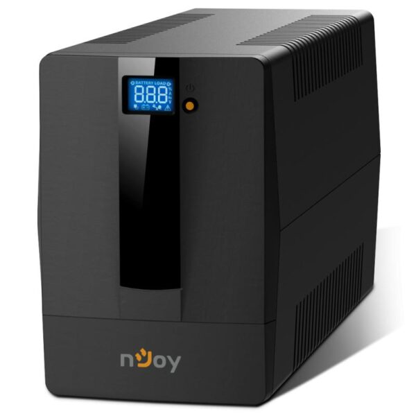 UPS nJoy Horus Plus 1000, 1000VA/600W, Afisaj LCD cu ecran tactil - PWUP-LI100H1-AZ01B