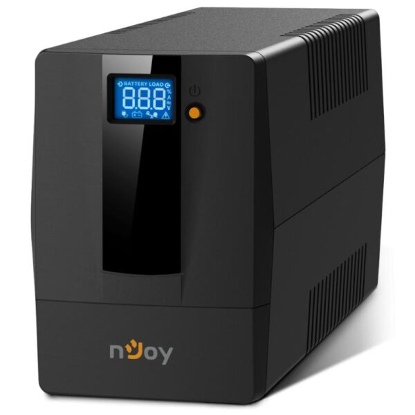 UPS nJoy Horus Plus 600, 600VA/360W, Afisaj LCD cu ecran tactil - PWUP-LI060H1-AZ01B