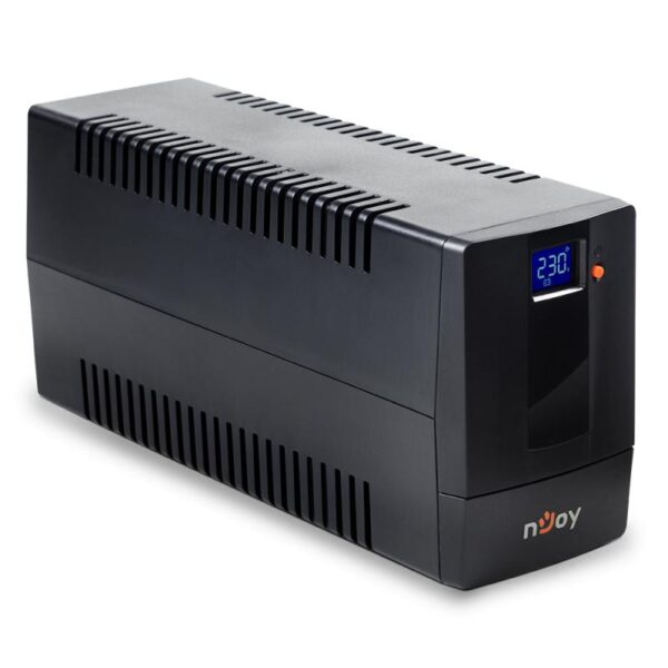 UPS nJoy Horus Plus 600, 600VA/360W, Afisaj LCD cu ecran tactil - PWUP-LI060H1-AZ01B