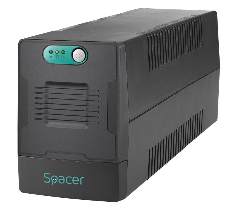 UPS Spacer Line Int. fara management, 2000VA/ 1200W, AVR - SPUP-2000L-LIT01-01 UPS Spacer Line Int. fara management, 2000VA/ 1200W, AVR - SPUP-2000L-LIT01 - imagine 1