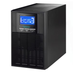 UPS Spacer Online, LCD, 1000VA/ 900W, AVR, sin. pura - SPUP-1000D-OLT01