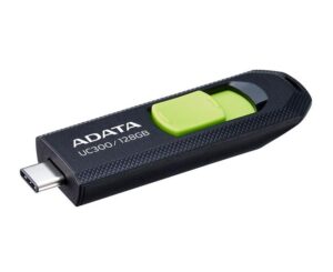 USB Flash Drive ADATA 128GB, UC300, USB Type-C, Black - ACHO-UC300-128G-BK