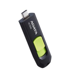 USB Flash Drive ADATA 128GB, UC300, USB Type-C, Black - ACHO-UC300-128G-RN