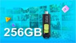 USB Flash Drive ADATA 256GB, UC300, USB Type-C, Black - ACHO-UC300-256G-BK