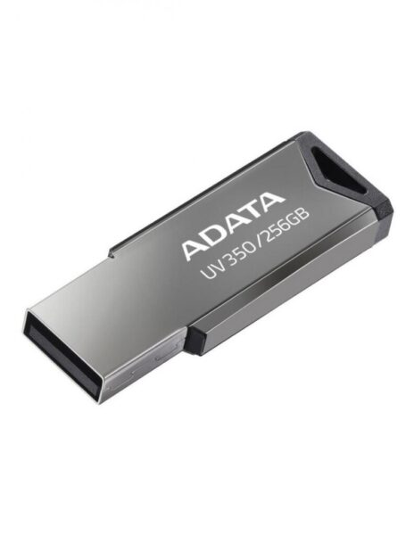 USB Flash Drive ADATA 256GB, UV350, USB3.2, Silver - AUV350-256G-RBK