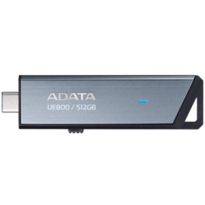 USB Flash Drive ADATA 512GB, UE800, USB Type-C, Black - AELI-UE800-512G-CS