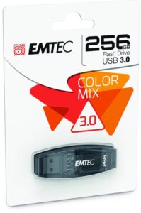 USB Flash Drive Emtec 256GB Color Mix, USB 3.1 - ECMMD256GC410