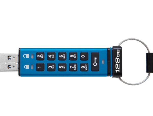 USB Flash Drive Kingston 128GB IronKey Keypad 200, USB 3.2 Gen1 - IKKP200/128GB