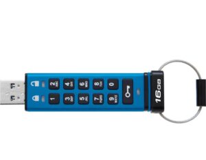 USB Flash Drive Kingston 16GB IronKey Keypad 200, USB 3.2 Gen1 - IKKP200/16GB