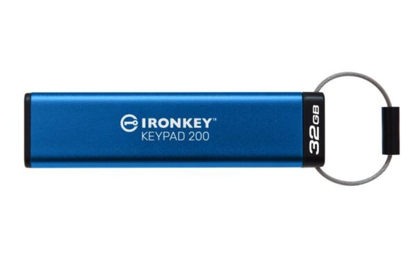 USB Flash Drive Kingston 32GB IronKey Keypad 200, USB 3.2 Gen1 - IKKP200/32GB