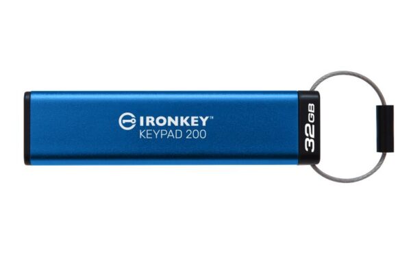 USB Flash Drive Kingston 32GB IronKey Keypad 200, USB 3.2 Gen1 - IKKP200/32GB