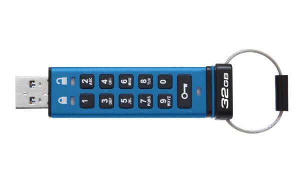 USB Flash Drive Kingston 32GB IronKey Keypad 200, USB 3.2 Gen1 - IKKP200/32GB