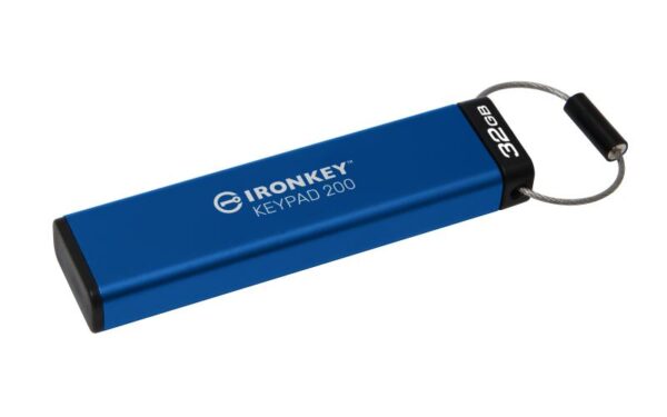 USB Flash Drive Kingston 32GB IronKey Keypad 200, USB 3.2 Gen1 - IKKP200/32GB
