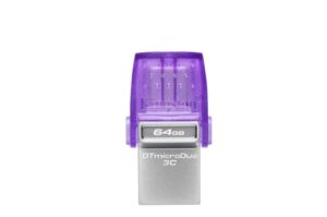 USB Flash Drive Kingston 64GB DT MicroDuo, USB 3.0, micro USB 3C - DTDUO3CG3/64GB