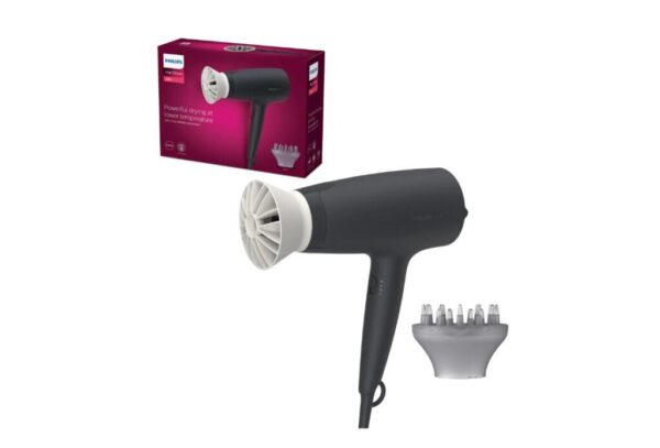 Uscator de par Philips BHD302/30, 1600W, accesoriu Thermo Protect