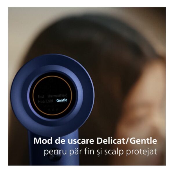 Uscator de par PHILIPS cu ThermoShield Advanced Seria 8000 BHD839/00